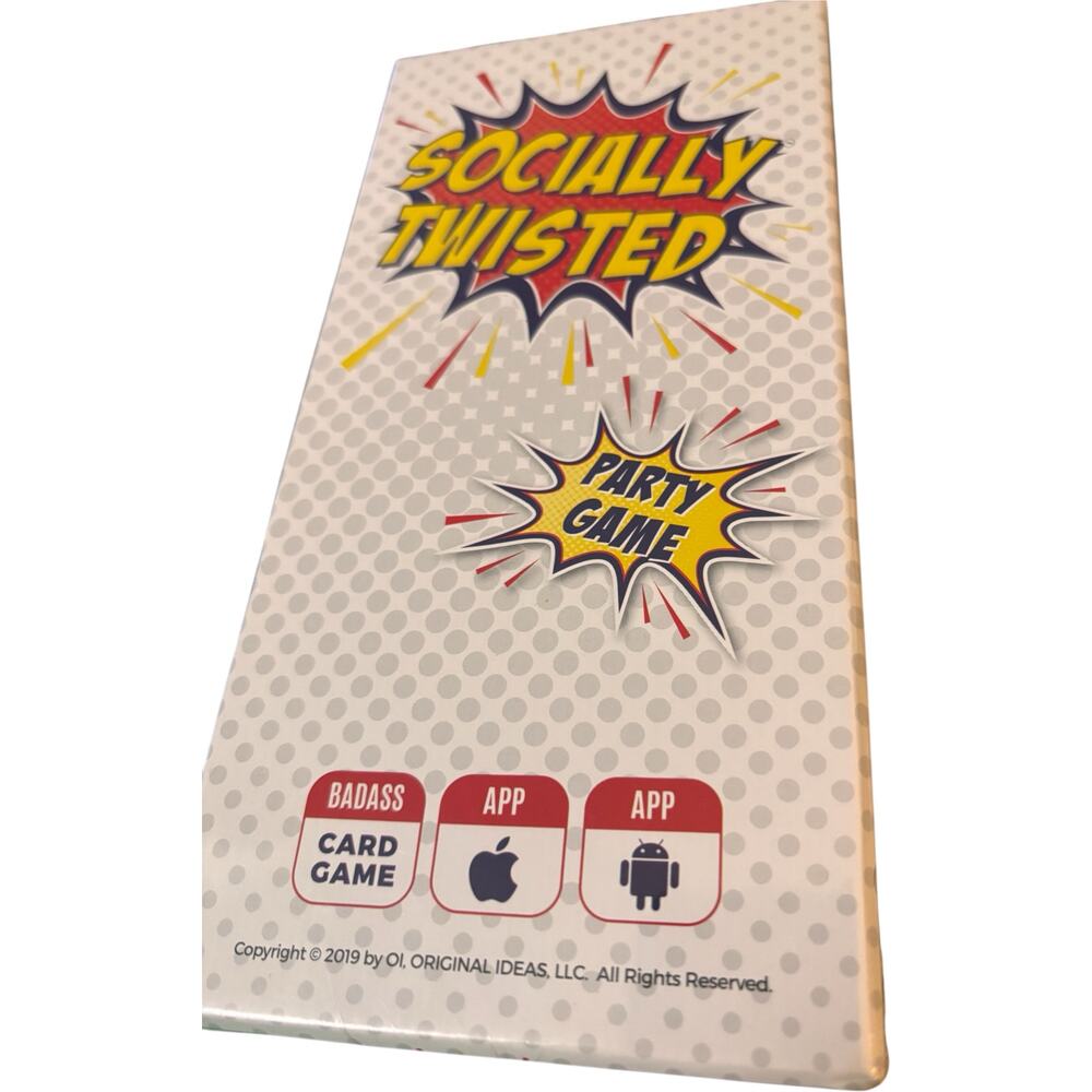 Socially Twisted Party Game - New Sealed